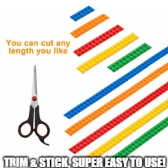 Lego Compatible 20 ROLLS Sticky Block Tape - Picture 5 of 6